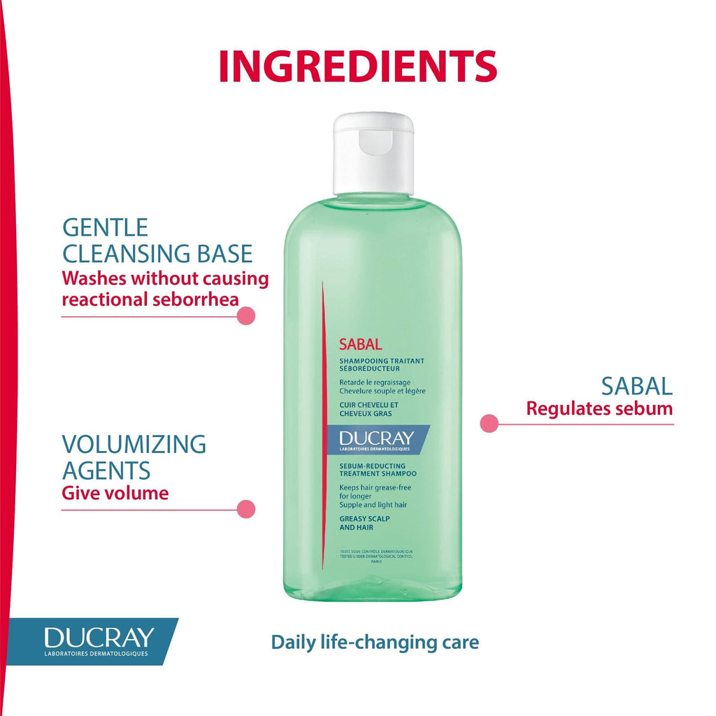 Ducray Sabal Seboreducing Treatment Shampoo - Image 5