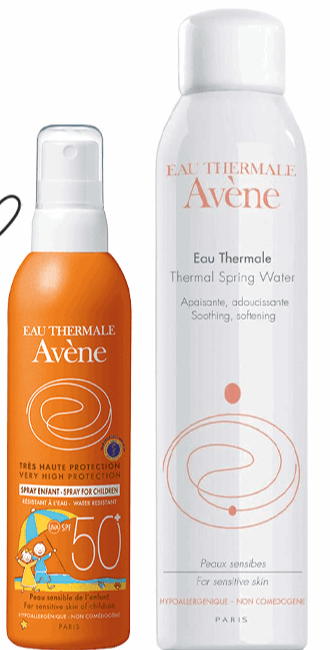 Avene Bundle Children Sunscreen + Spray Eau Thermal