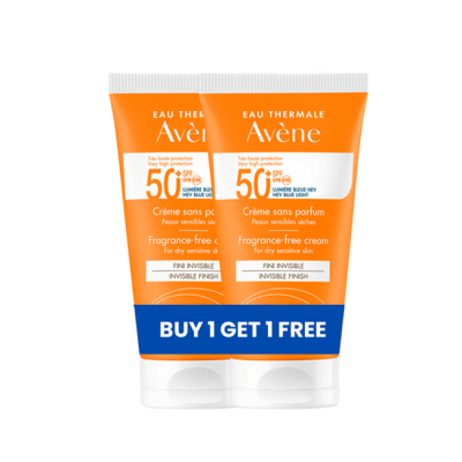 Avene-Buy-1-Get-1-Fragrance-free-cream-SPF50-Sunscreen