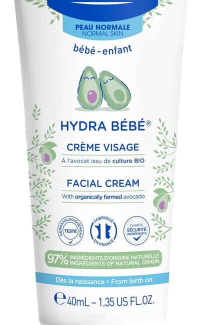 Mustela Hydra Bebe Facial Cream with Avocado (40 ml)