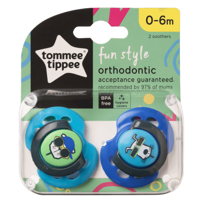 Tommee Tippee Soother Fun Style 0-6m
